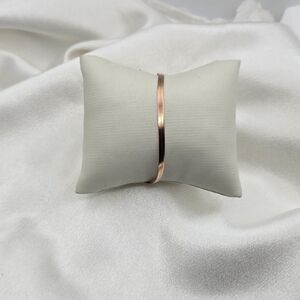 Rose Gold Over Sterling Silver 925 Herringbone Anklet